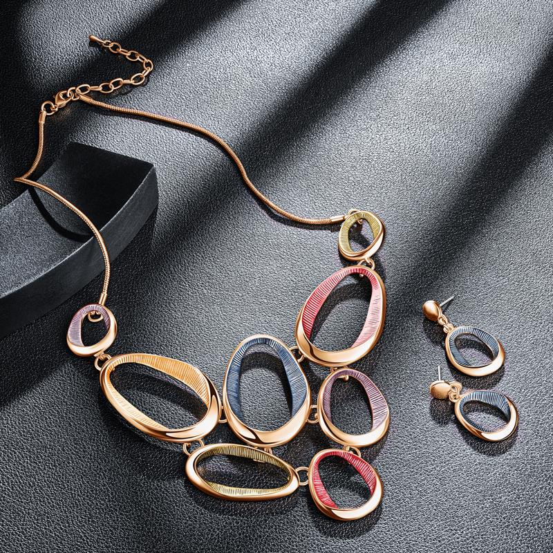 Tri-Color Haute Hoops Collection